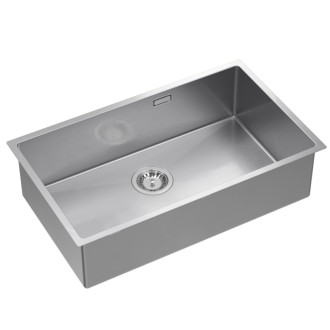REA Oceľový drez ANTHONY 80 BRUSH NICKEL ZLE-90056