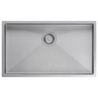 REA Oceľový drez ANTHONY 80 BRUSH NICKEL ZLE-90056