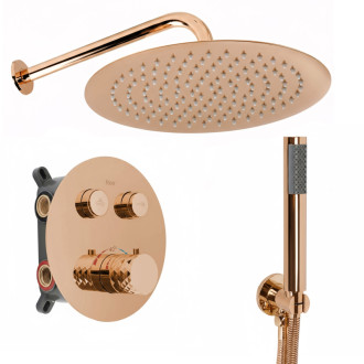 REA Podomietková sprchová sada Lungo Diamond Copper + BOX REA-P6968