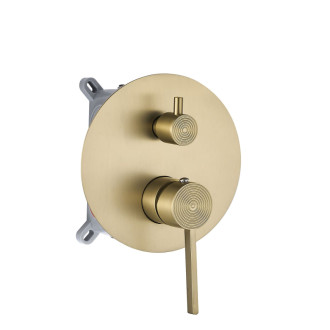 REA Podomietková sprchová sada Foster Brush Gold + BOX REA-P6441