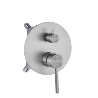 REA Podomietková sprchová sada Foster Brush Nickel + BOX REA-P6440