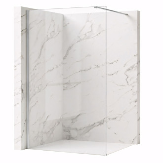 REA Sprchová zástena Flexi Transparent / Chrome 90 KPL-K99066