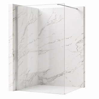 REA Sprchová zástena Flexi Transparent / Chrome 110 KPL-K99061