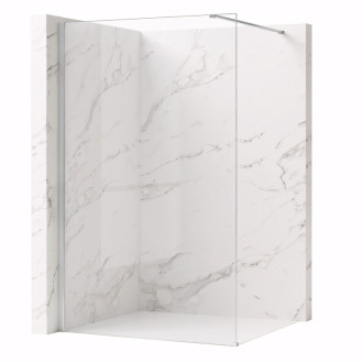 REA Sprchová zástena Flexi Transparent / Chrome 120 KPL-K99060