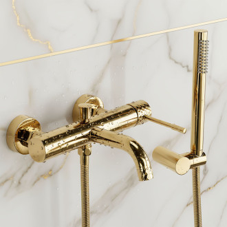 REA Vaňová batéria LUNGO Diamond - zlatá REA-B6448