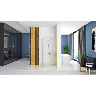 REA Sprchová kabína Rapid Slide Gold Brush KPL-K9580