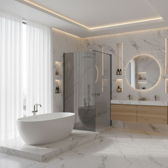 REA Sprchová zástena Flexi Grey / Titan 140 KPL-K99480