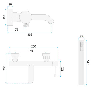 REA Vaňová batéria LUNGO Diamond -Copper REA-B0980