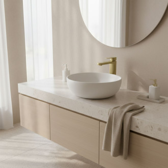 REA Kúpeľňová batéria Arlo Brush Gold REA-B0977