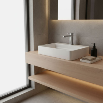 REA Kúpeľňová batéria Arlo Brush Nickle REA-B4589