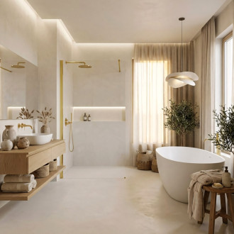 REA Sprchová zástena Flexi Transparent / Gold 120 KPL-K99560