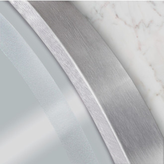 REA Zrkadlo LED 50cm MMJ BRUSH SILVER HOM-06549