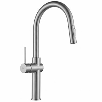 REA Kuchynská batéria Fresh High BRUSH NICKEL REA-B6330