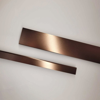 REA Sprchovací kút City 80x100 Brush Copper KPL-K7981