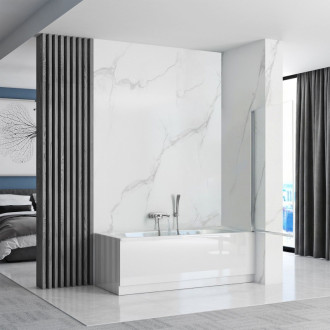 REA Pohyblivá vaňová zástena LAGOS 70 Chrome REA-W7639