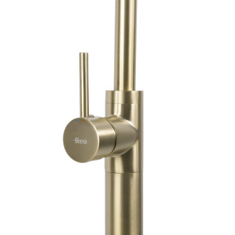 REA Voľne stojaca batéria LUNGO Brush Gold REA-B4304