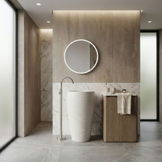 REA Voľne stojaca batéria LUNGO Brush Nickel REA-B4305