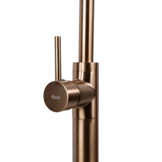 REA Voľne stojaca batéria LUNGO Brush Copper REA-B4303