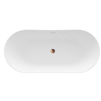 REA Voľne stojaca akrylátová vaňa Lusso Slim 170 REA-W0504