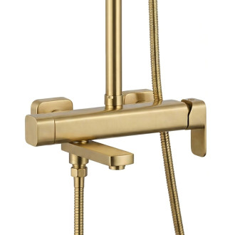 REA Sprchový set Arlo Brush Gold REA-P7441