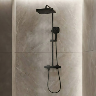 REA Sprchový set Arlo Black REA-P7440