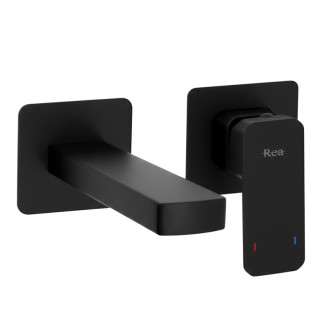 REA Podomietková vaňová batéria Arlo Black REA-B5609