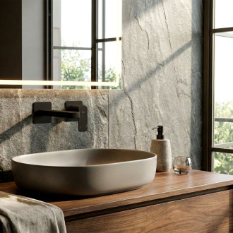 REA Podomietková vaňová batéria Arlo Black REA-B5609