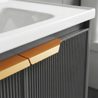 REA Sada kúpeľňového nábytku s umývadlom Marti 60cm Grey REA-M0031