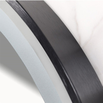 REA Zrkadlo LED 100cm MMJ Black HOM-05549