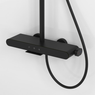 REA Sprchový set Farel Black REA-P0354