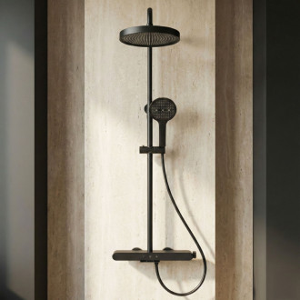 REA Sprchový set Farel Black REA-P0354