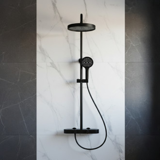 REA Sprchový set Creo Black REA-P0360