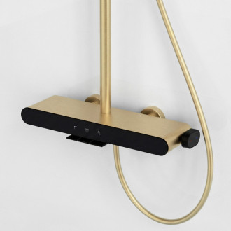 REA Sprchový set Farel Brush Gold REA-P0355