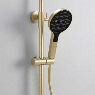 REA Sprchový set Farel Brush Gold REA-P0355