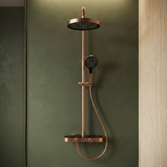 REA Sprchový set Creo Brush Copper REA-P0362