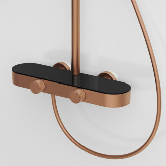 REA Sprchový set Creo Brush Copper REA-P0362