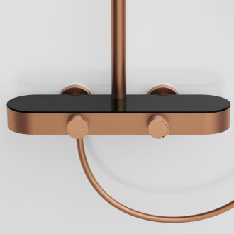 REA Sprchový set Creo Brush Copper REA-P0362