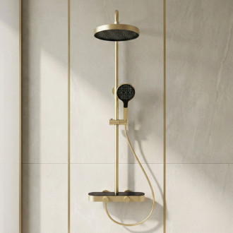 REA Sprchový set Creo Brush Gold REA-P0361