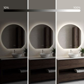 REA Zrkadlo LED 70cm Fabio HOM-00909