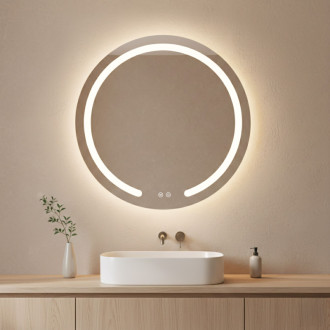 REA Zrkadlo LED 70cm Modern HOM-00905
