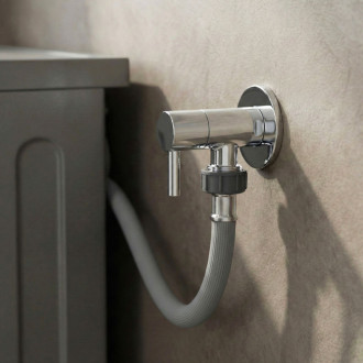 REA "Rohový ventil 1/2"" x 3/4"" Chrome" REA-12000