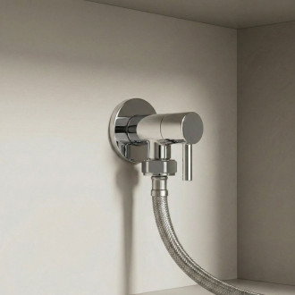 REA "Rohový ventil 1/2"" x 3/4"" Chrome" REA-12000