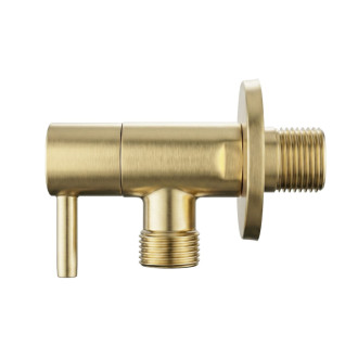 REA "Rohový ventil 1/2"" x 3/8"" Brush Gold" REA-12005