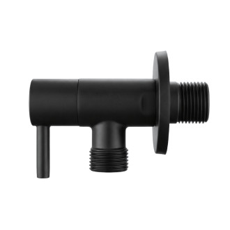 REA "Rohový ventil 1/2"" x 3/8"" Black" REA-12002