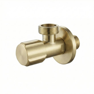 REA "Rohový ventil 02 1/2"" x 3/4"" Brush Gold" REA-12011