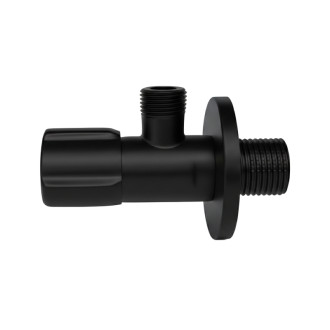 REA "Rohový ventil 02 1/2"" x 3/8"" Black" REA-12008