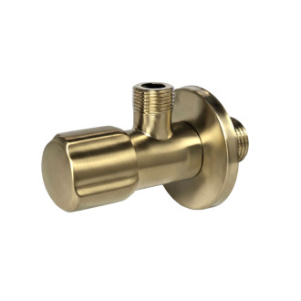 REA "Rohový ventil 02 1/2"" x 3/8"" Brush Gold" REA-12006