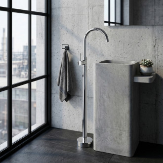 REA Voľne stojace batérie LUNGO Chrome REA-B4306