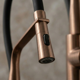 REA Kuchynská batéria CASTOR - Copper Brush REA-B4320