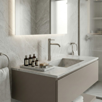 REA Kúpeľňová batéria Lungo Stripe Brush Nickel REA-B8053